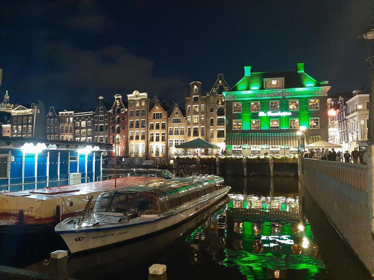 Euphrate Houseboat Hotell Amsterdam Exteriör bild